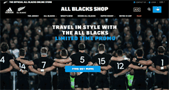 Desktop Screenshot of allblackshop.com